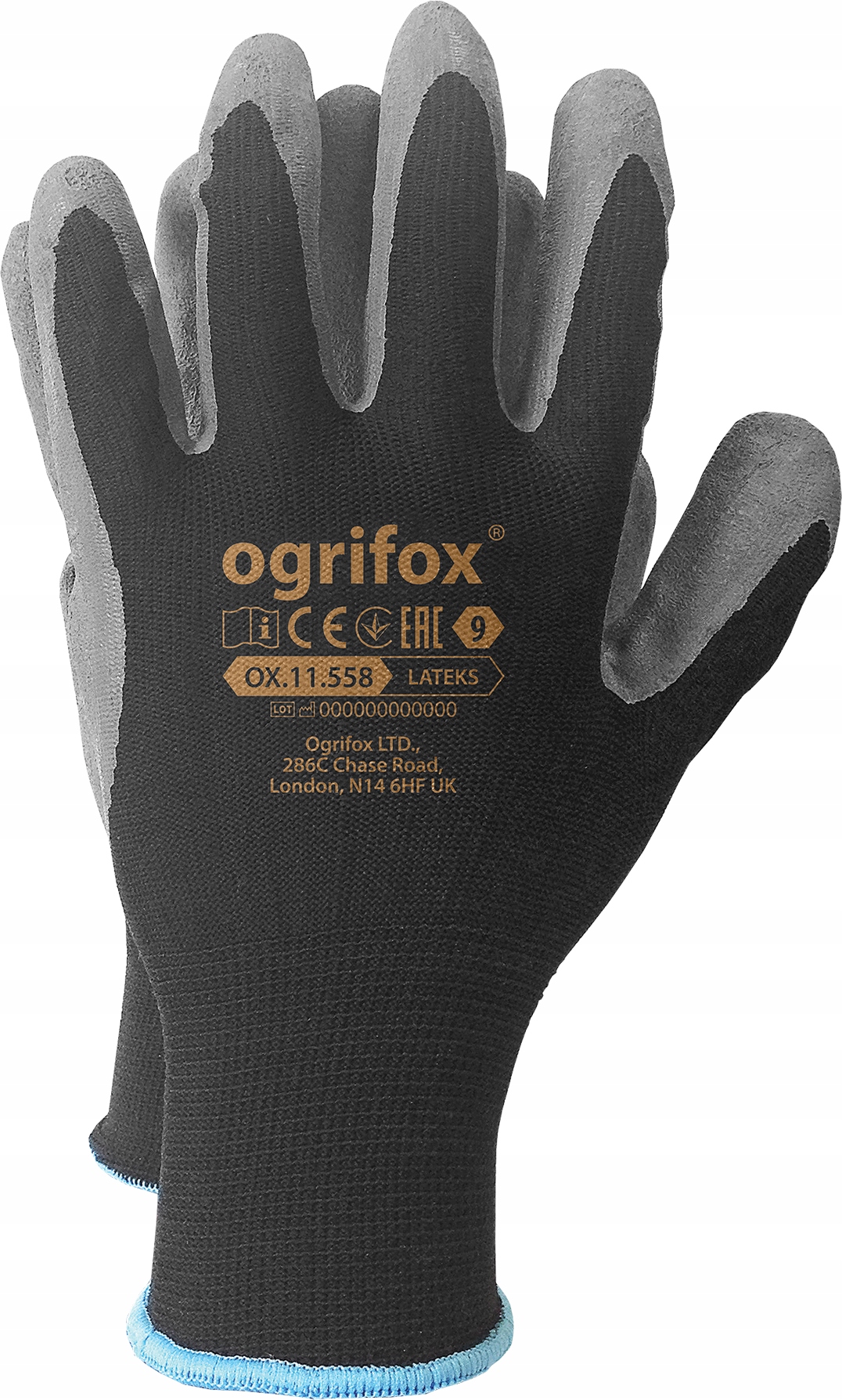 Rukavice Ogrifox OX-LATEKS veľkosť 9 - L 240 párov
